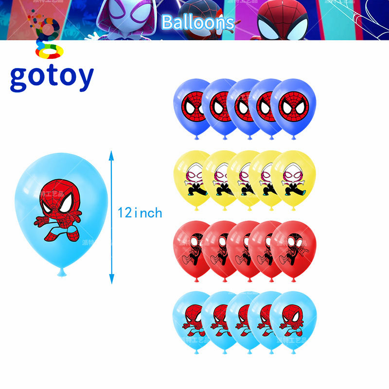 Thumbnail: Little Spidey and his amazing friends Birthday Party Supplies balloon set