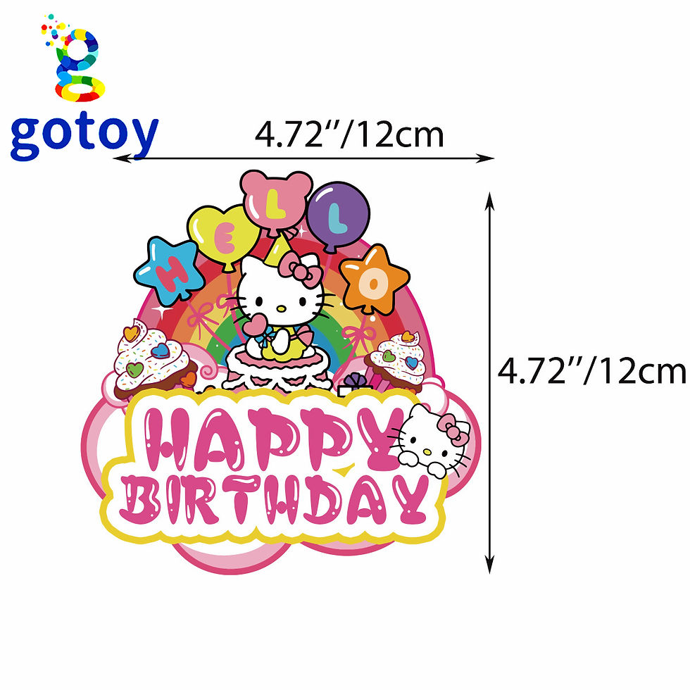 Thumbnail: Hello Kitty Birthday Party Supplies balloon set