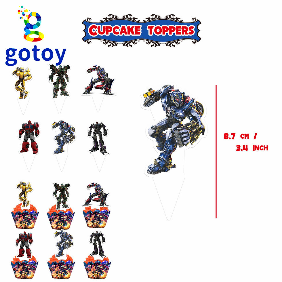 Thumbnail: Transformers Birthday Party Supplies balloon set