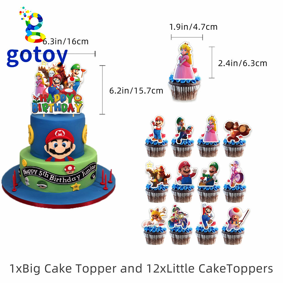 Thumbnail: Super Mario Birthday Party Supplies balloon set