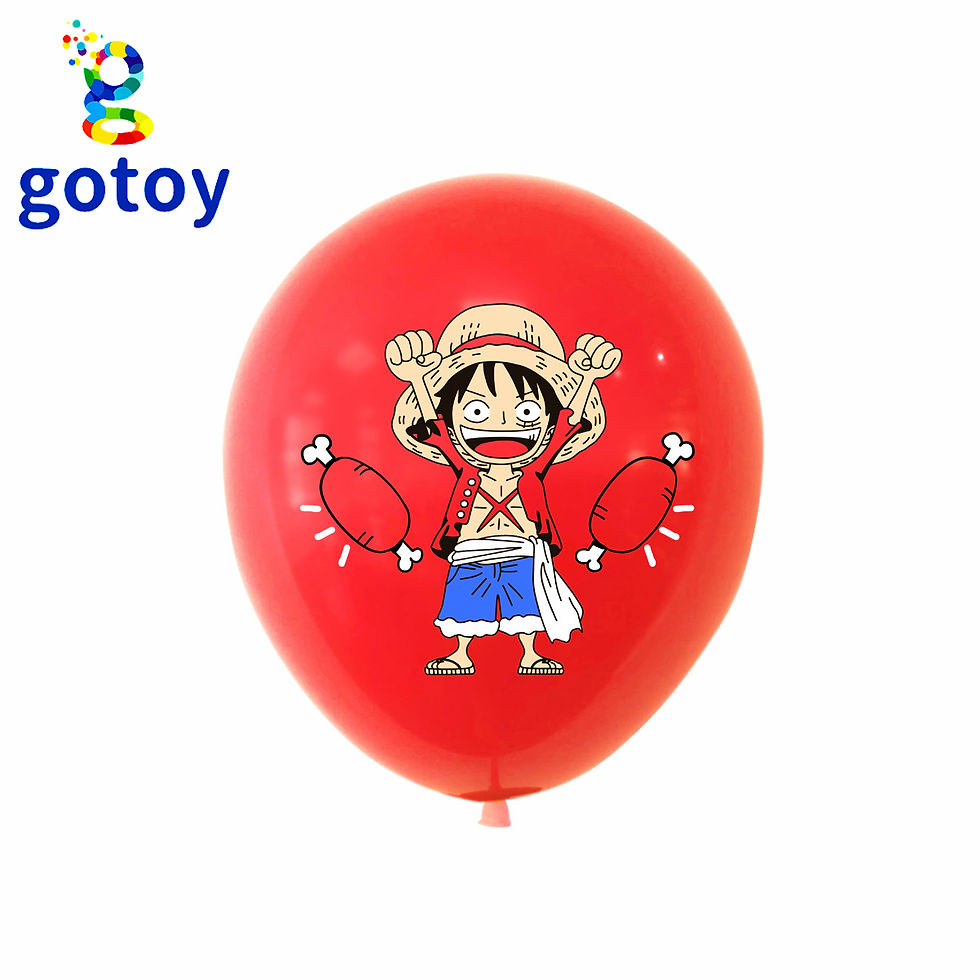 Thumbnail: 20pcs One Piece Happy birthday party decorations balloon