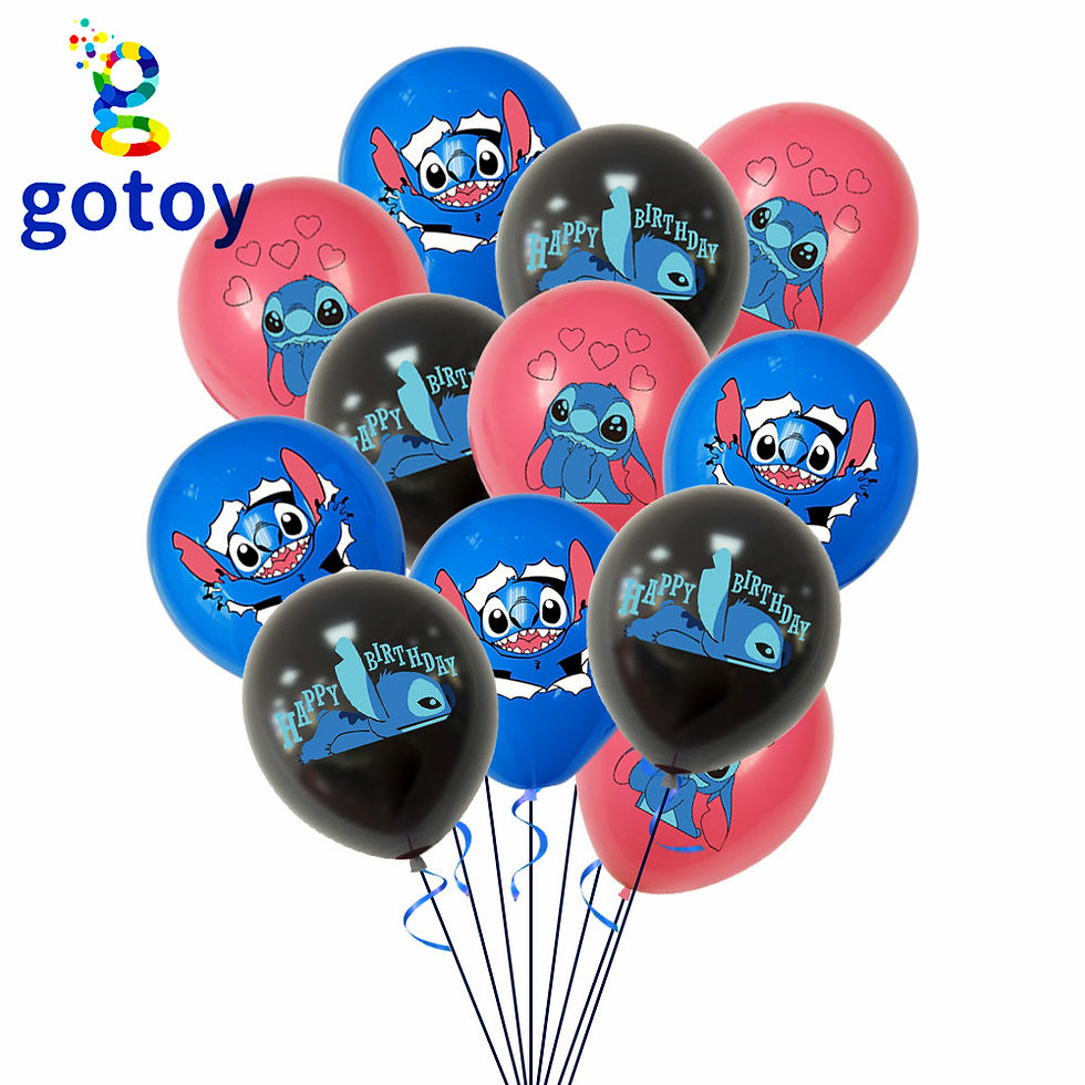 Thumbnail: Lilo & Stitch Birthday Party Supplies balloon set