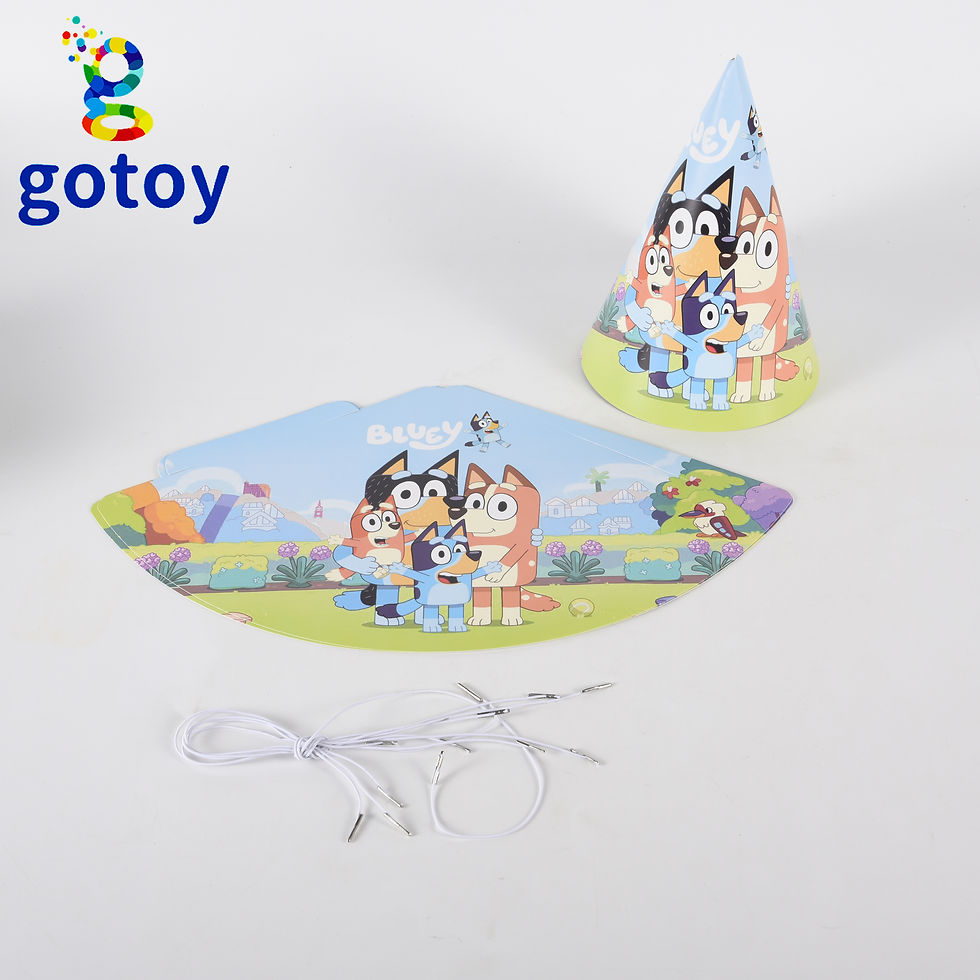 Thumbnail: 87pcs Bluey Party Supplies theme Birthday Party Supplies Party Tablewar