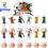 Thumbnail: 13pcs  Ninjago Paper cupcake topper