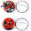 Thumbnail: 12pcs Spider man Birthday Party Supplies Pin Button Badge 58mm gift