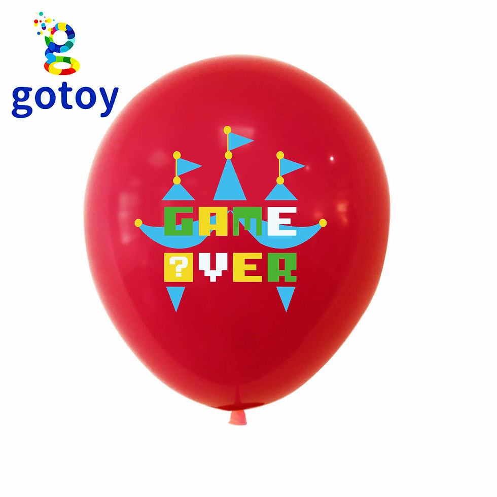 Thumbnail: Super Mario Birthday Party Supplies balloon set