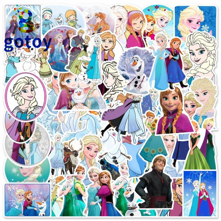 Thumbnail: 50Pcs Frozen Elsa  Stickers Funny Stickers Party Decorations gift