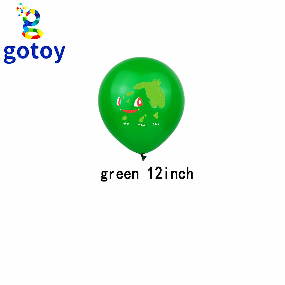Thumbnail: Pokemon Monster Birthday Party Supplies balloon set