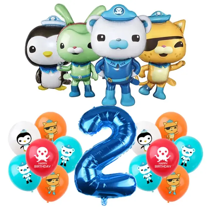 Thumbnail: 17pcs Octonauts  Number Balloon