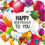 Thumbnail: Colorful Balloon Happy Birthday Party PVC Banner 150cm*150cm