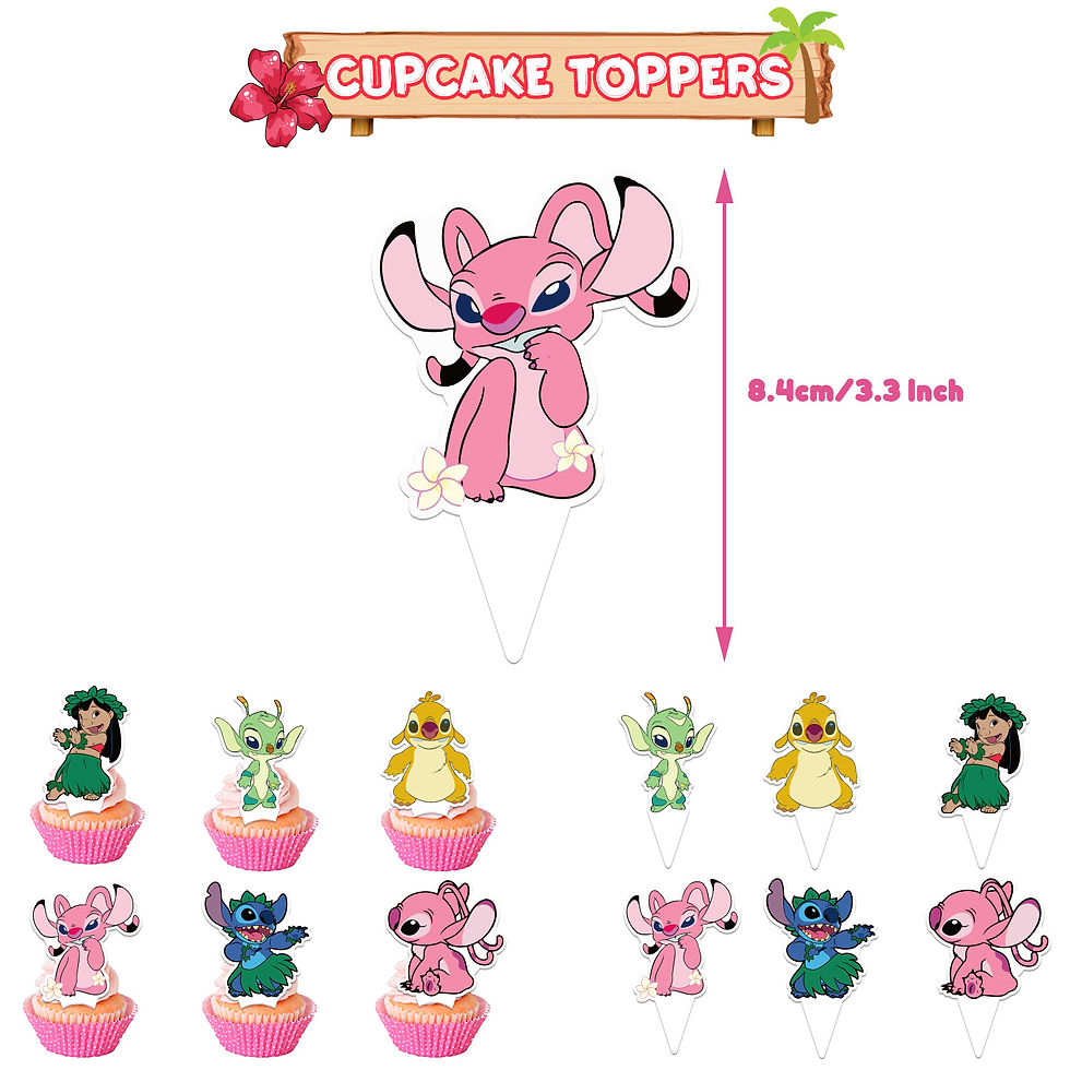 Thumbnail: Lilo & Stitch Birthday Party Supplies balloon set