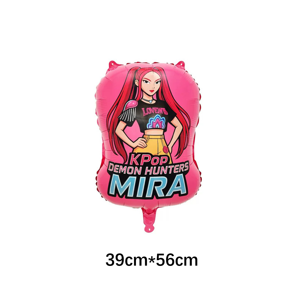 MIRA KPop Demon Hunters Foil Balloon Display (Air Filled and Helium)