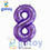 Thumbnail: 40 inch Purple Helium Number