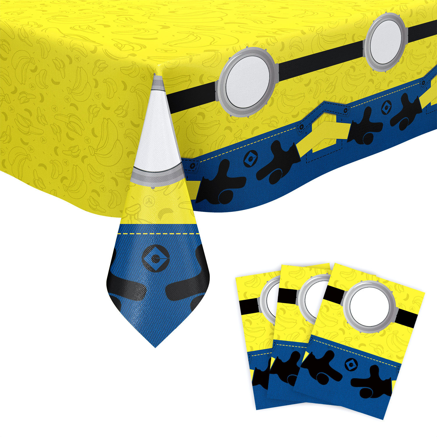 Minions Party Supplies Table Cover 180cm*108cm