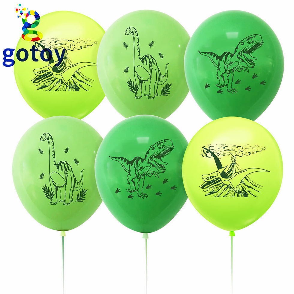 Thumbnail: Dinosaur jurassic worldHappy Birthday Party Supplies balloon set