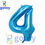 Thumbnail: 40 inch Blue Foil Number Balloon