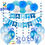 Thumbnail: Vibrant Blue Birthday Party Decoration Set - Blue