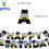 Thumbnail: Cute Batman Birthday Party Supplies balloon set