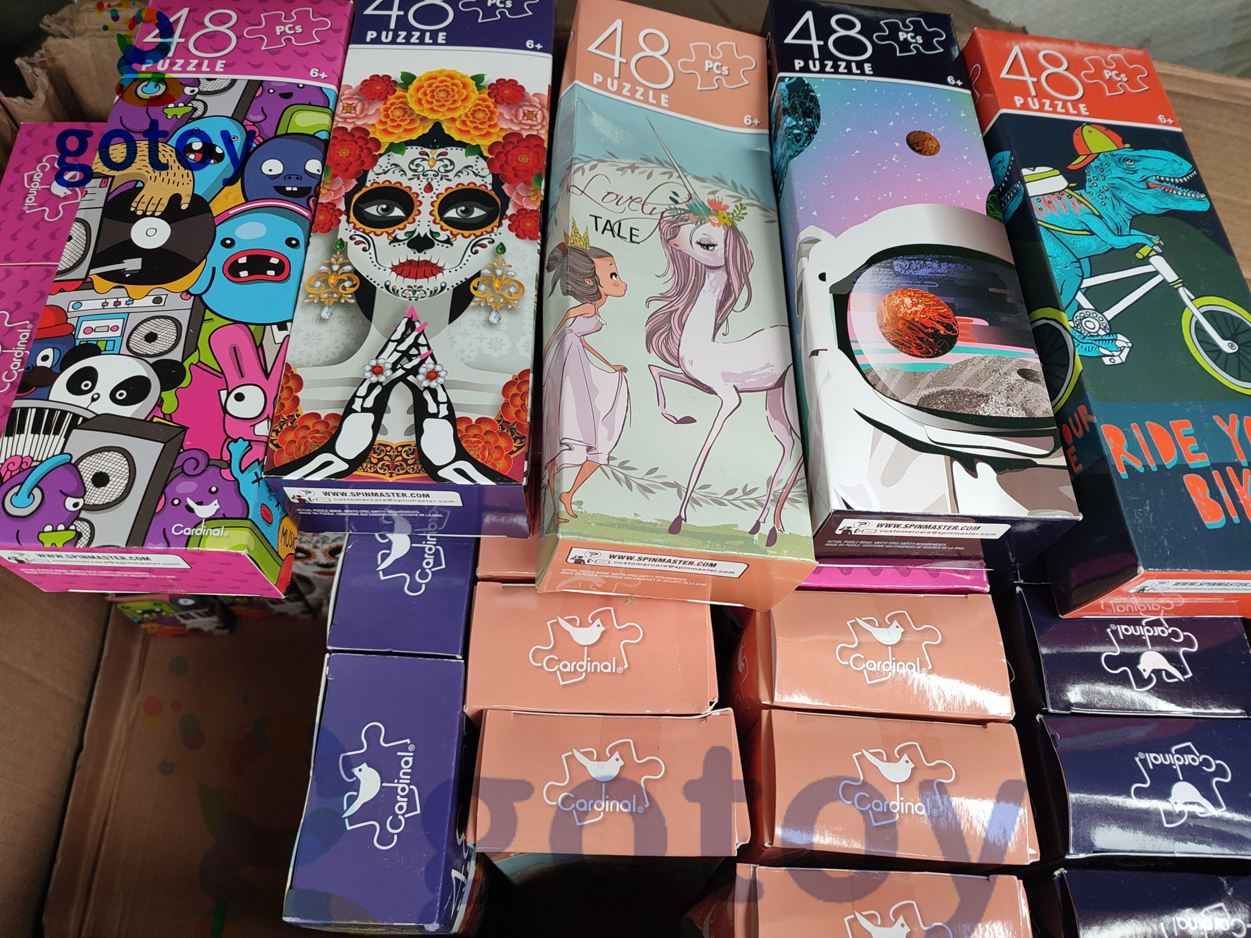 Clearing out 48pcs Paper puzzles 1 set