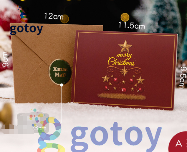 Thumbnail: 6 set Christmas Greeting Card Set