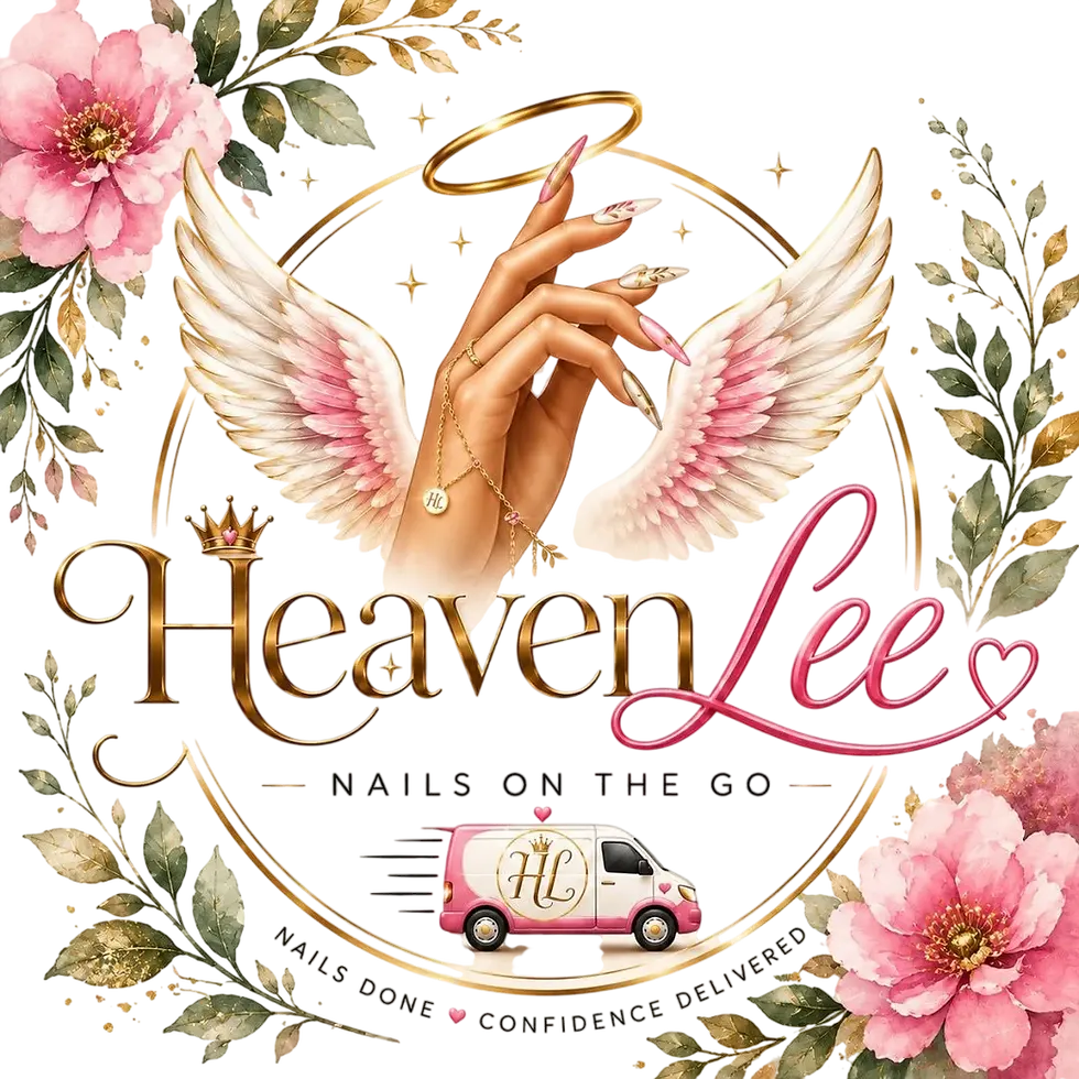 HeavenLee Nails on the go LOGO