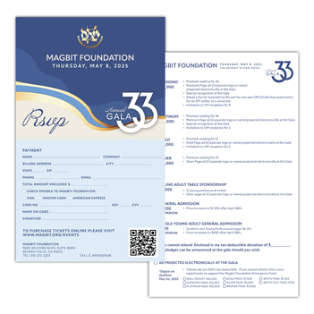 RSVP card design