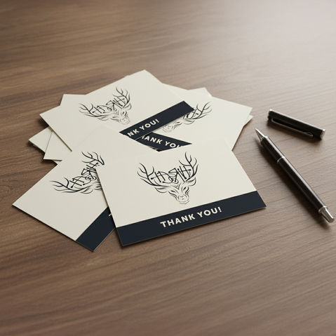 bar mitzvah thank you cards design
