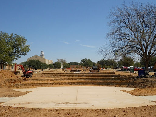 Construction Continues on Outdoor Theater