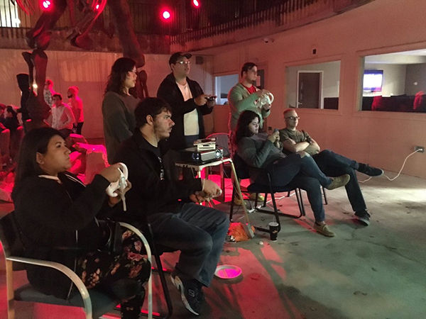 SWAU students participate in game night in Scales Hall on April 9.