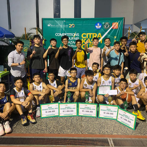 Dominasi Penuh: Tim Putra SMP dan SMA Rebut Gelar Juara di Kompetisi Basket Citra Kasih CUP INVINGE