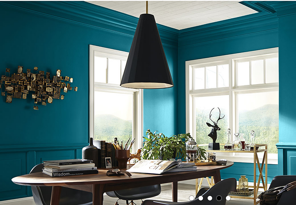 Sherwin Williams blue: Oceanside