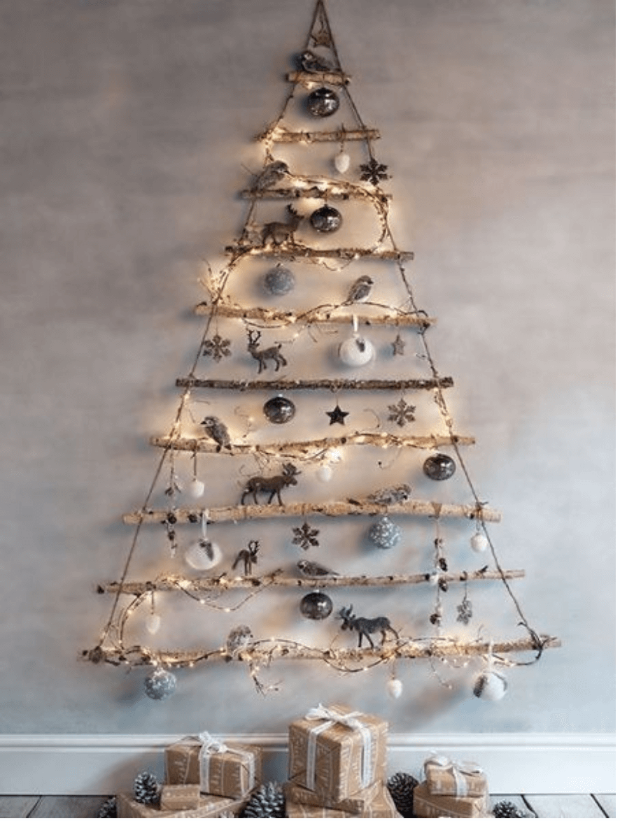 rustic Christmas tree