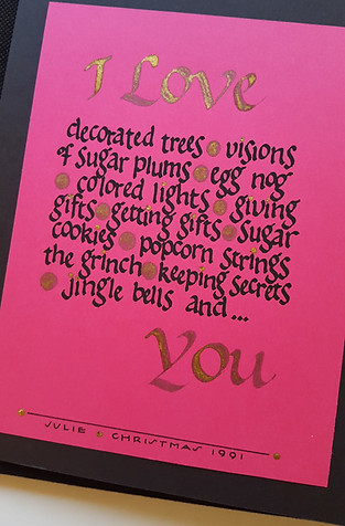 handmade Christmas cards