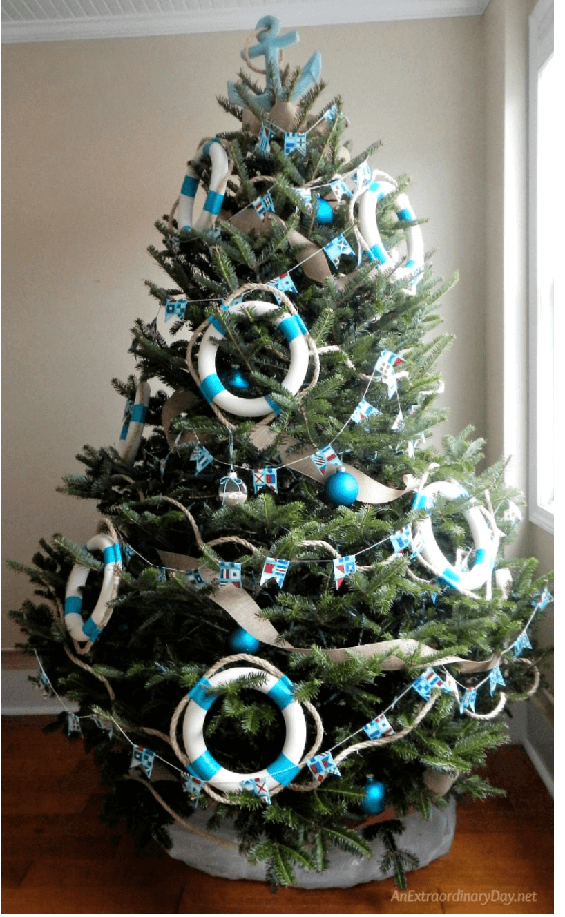 nautical Christmas tree