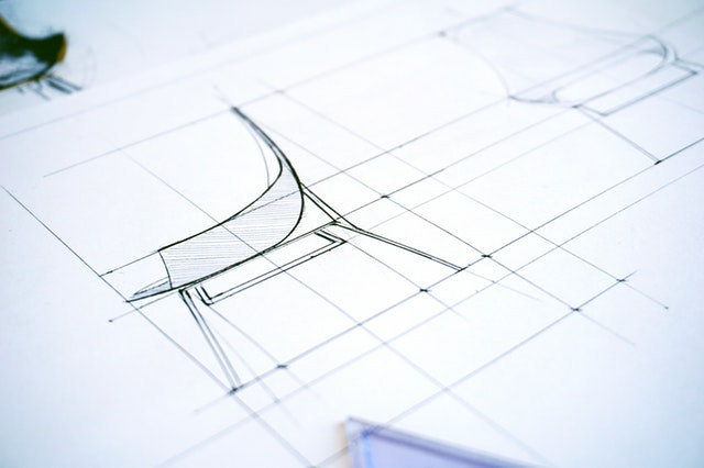 drawing of a chair