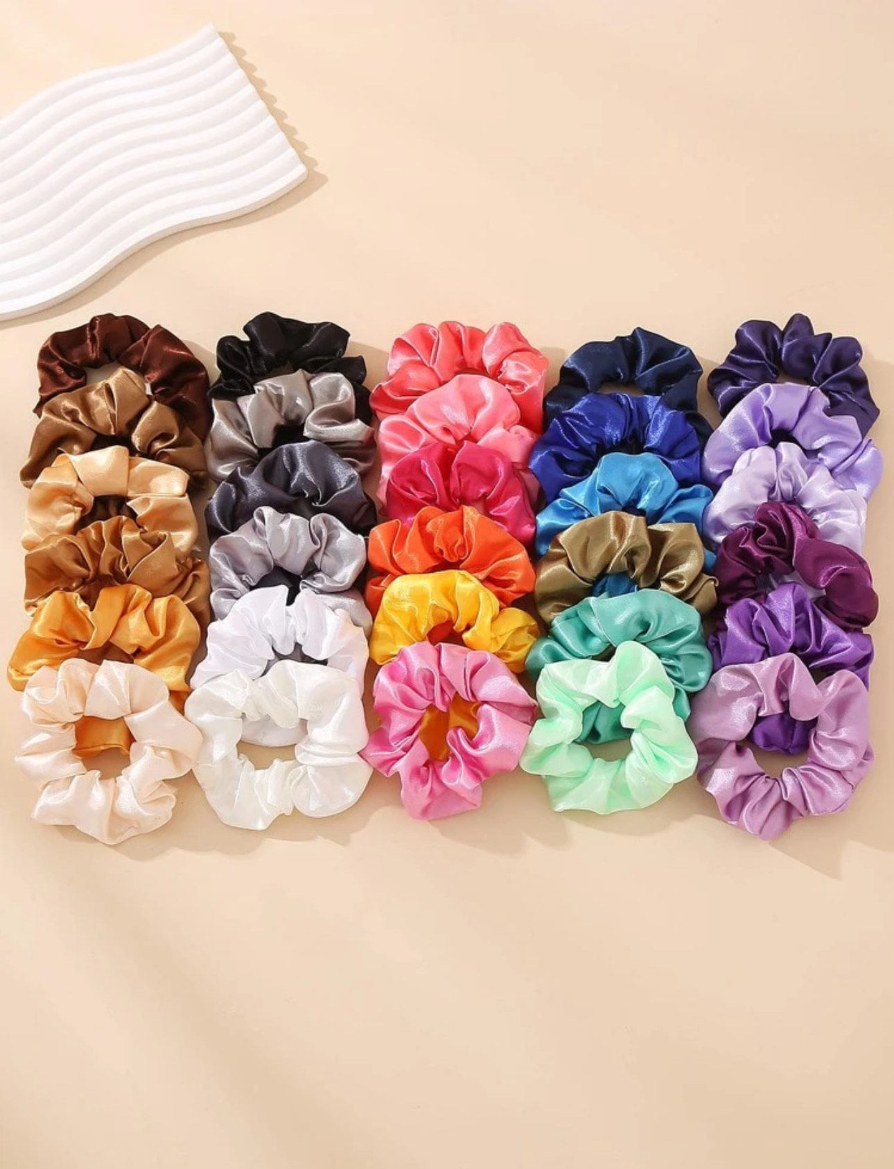 Silk Hair Scrunchie