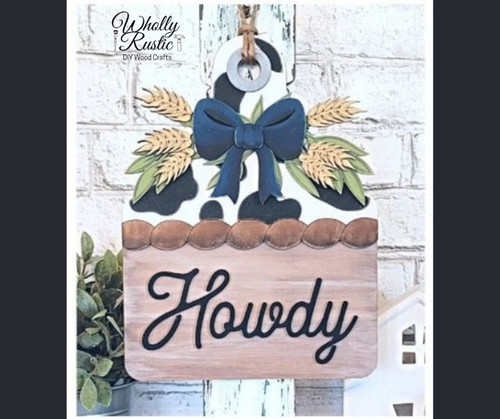 Cattle Brand - Holstein Sign