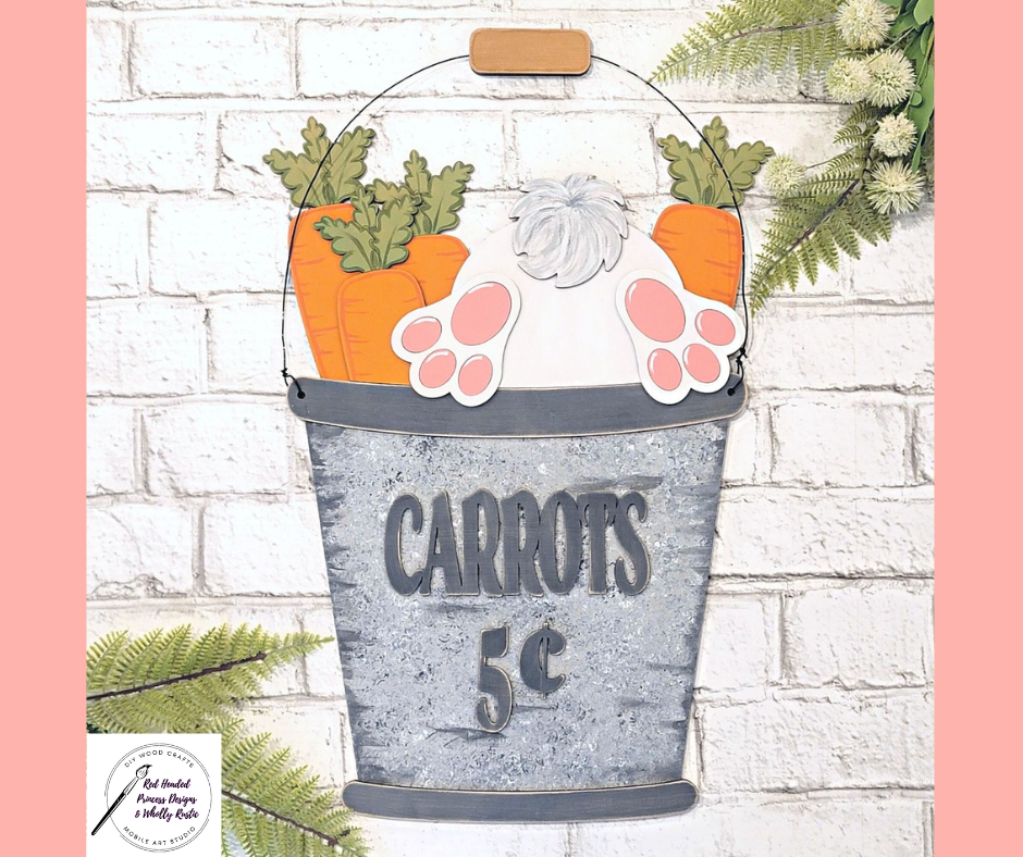 Bunny Butt Bucket Door Hanger Kit!