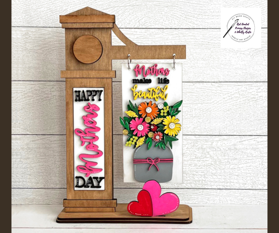 Interchangeable Mother's Day Sign Post Kit!