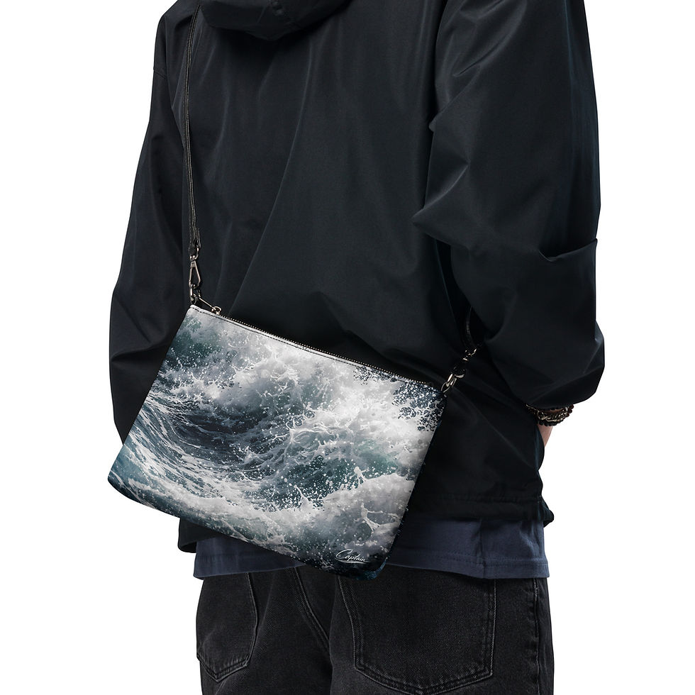 Thumbnail: Ocean Motion Duo Crossbody Clutch