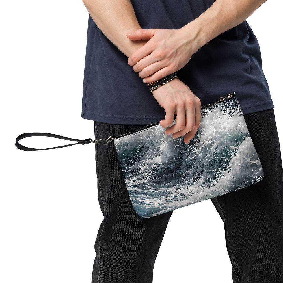 Thumbnail: Ocean Motion Duo Crossbody Clutch