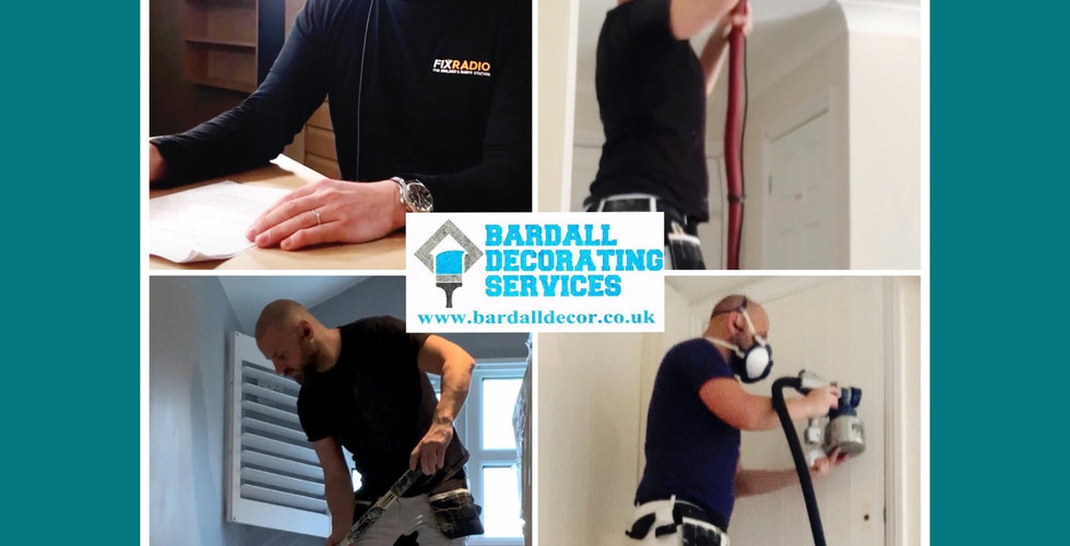 Bardall Decorating Services working and carrying out painting and decorating