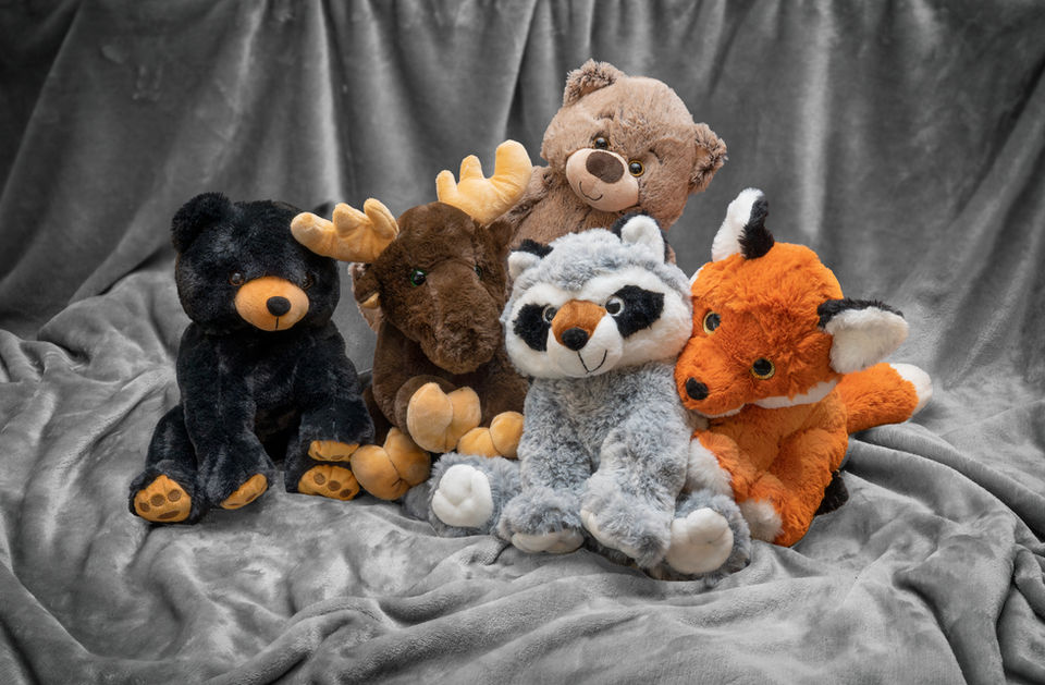 Organic buckwheat stuffed toys