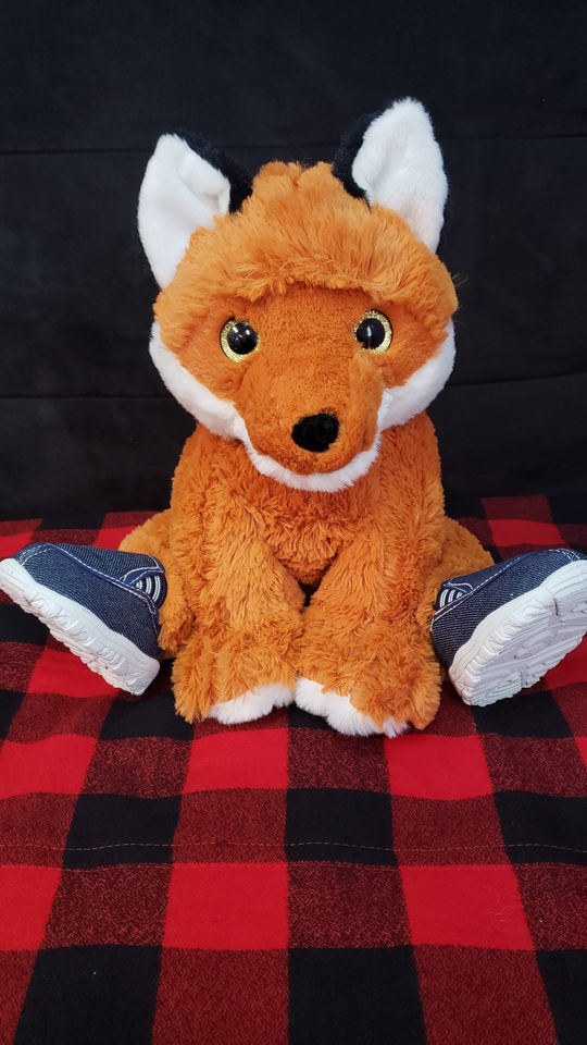 Organic buckwheat stuffed fox