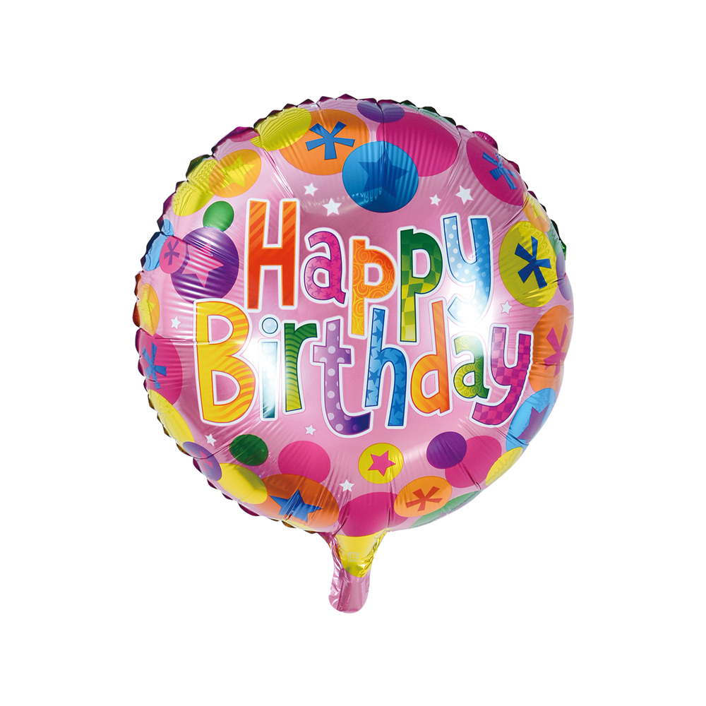 Globo " HAPPY BIRTHDAY " 