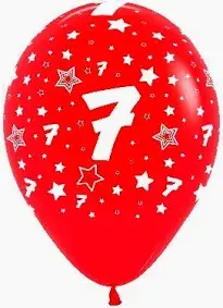 Globos latex  R-12 Nº 7 