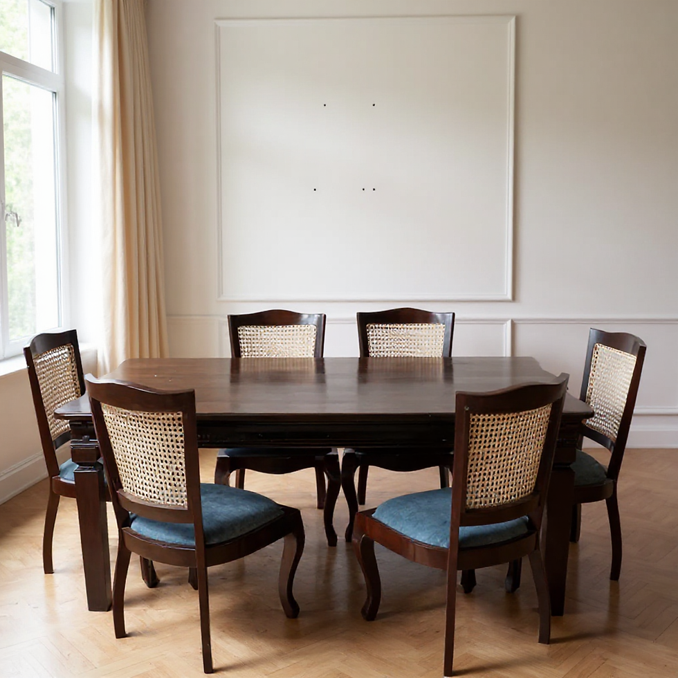 Thumbnail: Serene Sanctuary Dinning Table Set