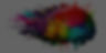 colorful brain stating it's neurodivergent