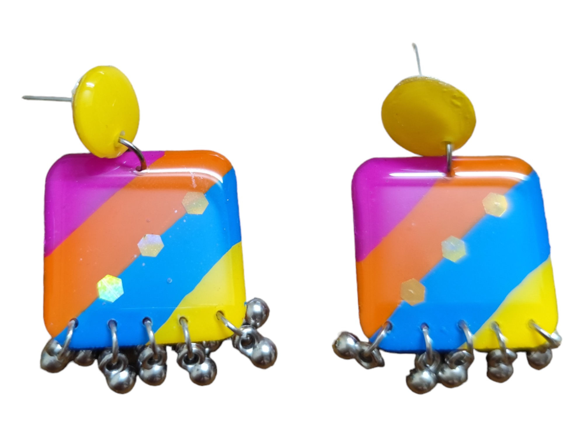 Resin earrings (RE3)