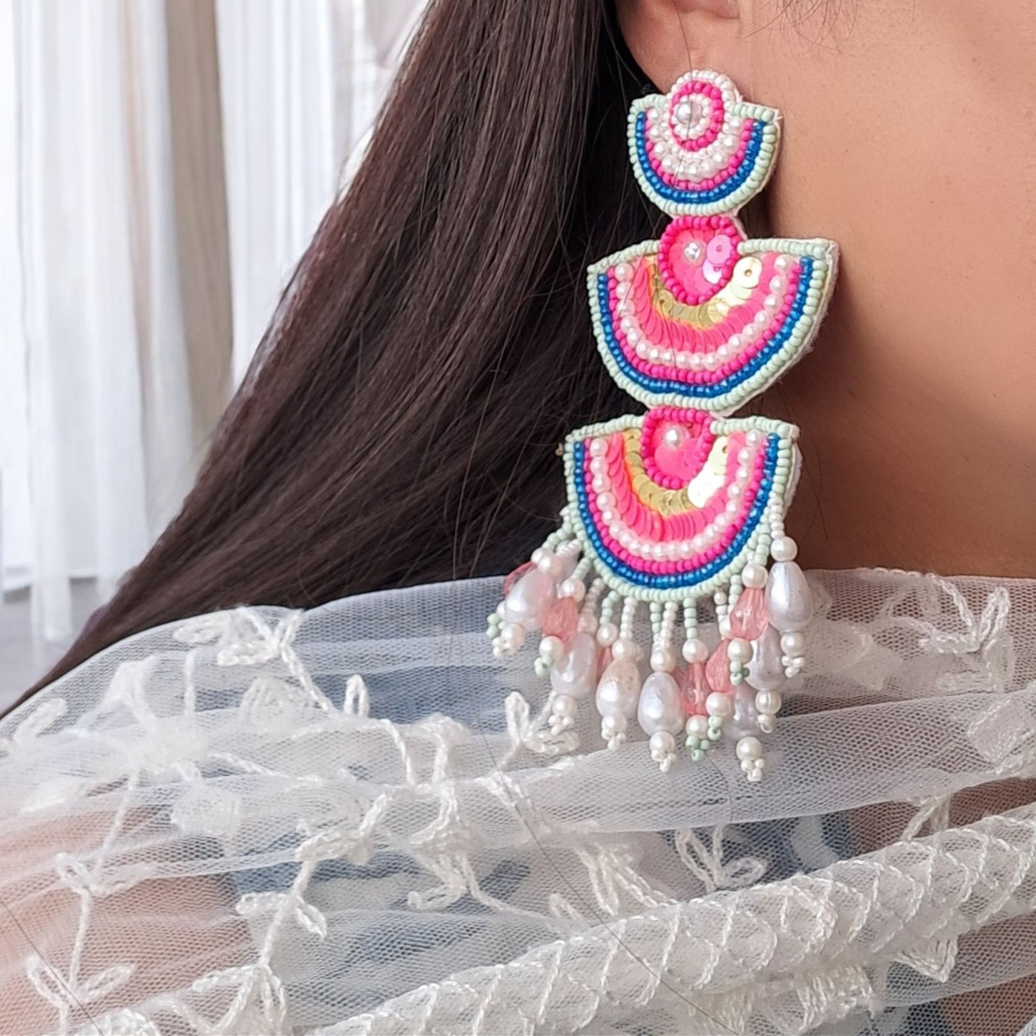 Fancy earrings (FE108)